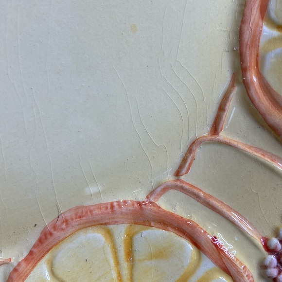 Three piece serving platter with strainer. - Picture 8 of 10